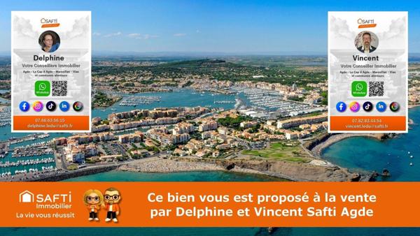 BOUJAN SUR LIBRON - APPARTEMENT T3 - 65 M² - PARKING