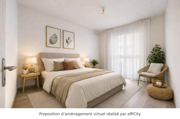 Appartement 3 pièces - 69 m² Exclusivité efficity