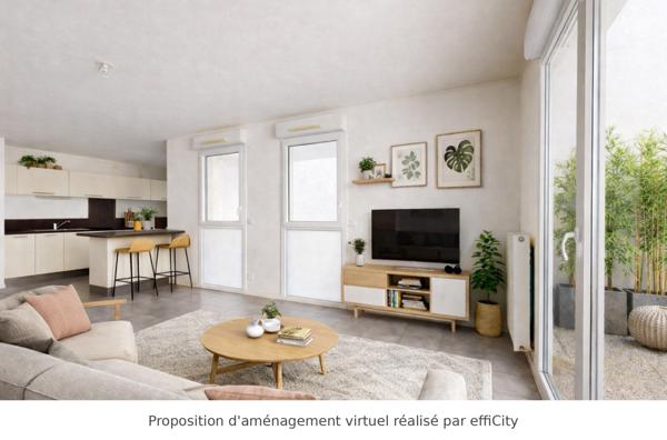 Appartement 3 pièces - 69 m² Exclusivité efficity