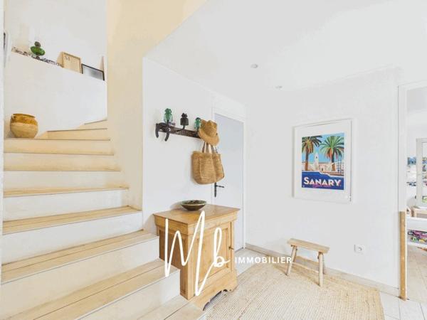 OLLIOULES AUX PORTES DE SANARY – MAISON RÉNOVÉE AVEC PISCINE – 3 CHAMBRES – 642 000 € FAI
