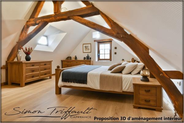 Fermette à vendre 6 pièces BOULOIRE (72)