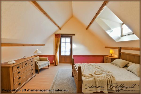 Fermette à vendre 6 pièces BOULOIRE (72)