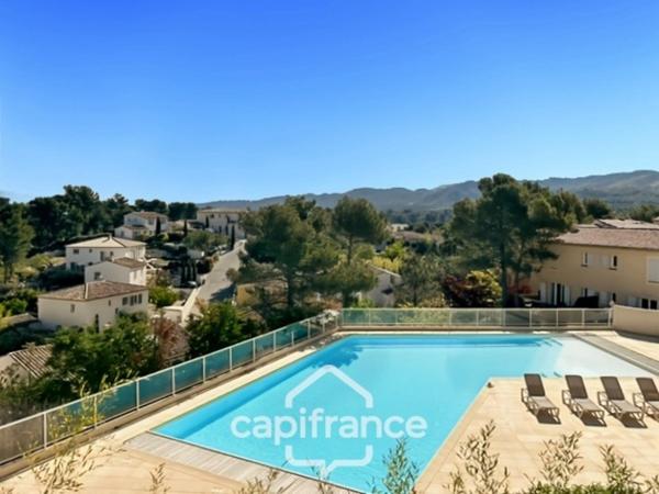 DOMAINE DE PONT ROYAL, BASTIDON climatisé et  meublé , 3 vraies chambres de  62 m2 avec vue dégagée,  piscine Résidentielle, emplacement  pour le véhicule