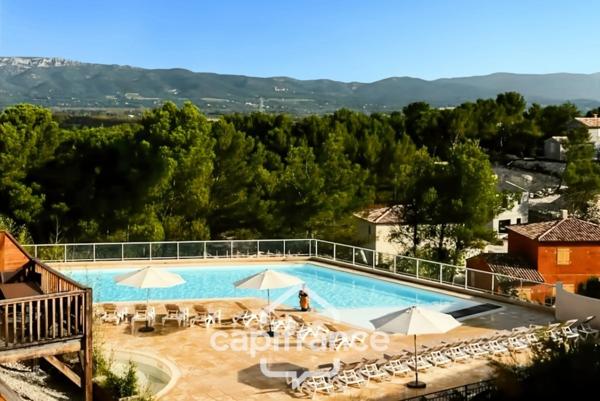 DOMAINE DE PONT ROYAL, BASTIDON climatisé et  meublé , 3 vraies chambres de  62 m2 avec vue dégagée,  piscine Résidentielle, emplacement  pour le véhicule