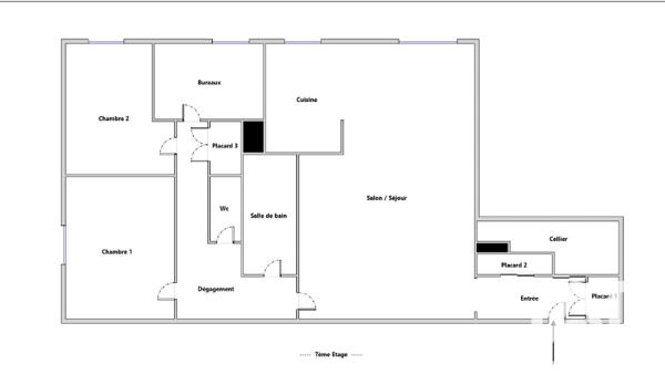 Appartement à vendre 4 pièces 88,45 m² Houilles