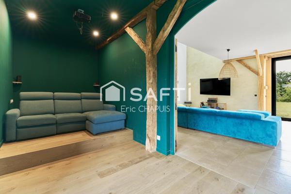 Ancien corps de ferme 265 m² hab entièrement repensé