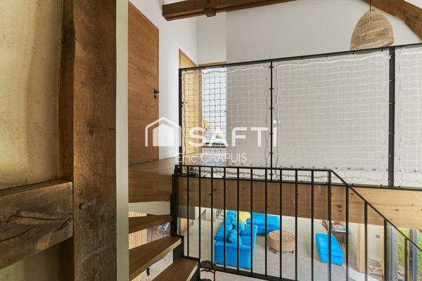 Ancien corps de ferme 265 m² hab entièrement repensé