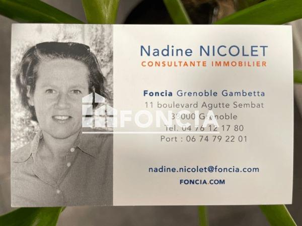 À vendre Studio 26.29 m² - Grenoble 38100