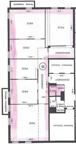Bureaux à vendre 118 m² Cergy