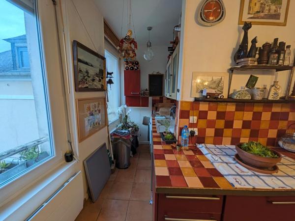 T2 51 M² centre-ville Villerville avec vue mer