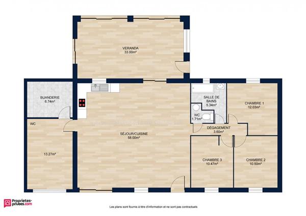 Maison familiale 5 pièces 136 m2