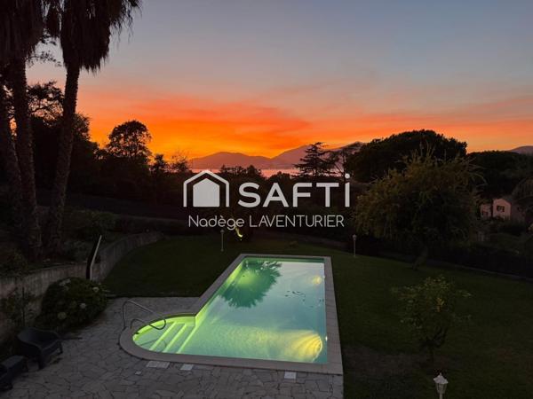 Propriété familiale avec piscine à Porticcio