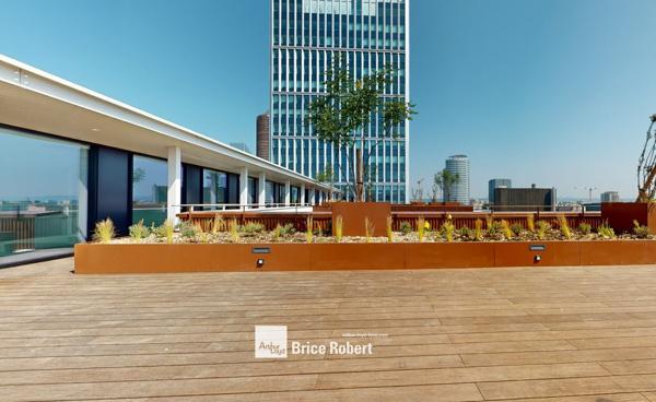 Location bureaux neufs Lyon 3ème avec rooftop et terrasses privatives