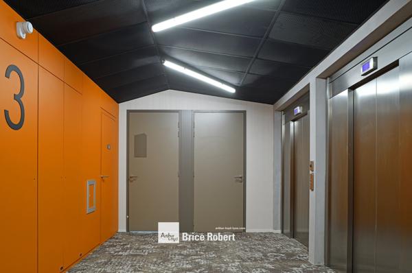 Bureaux à louer avec terrasses à Lyon 9ème dans immeuble moderne
