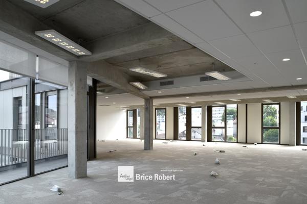 Bureaux à louer avec terrasses à Lyon 9ème dans immeuble moderne