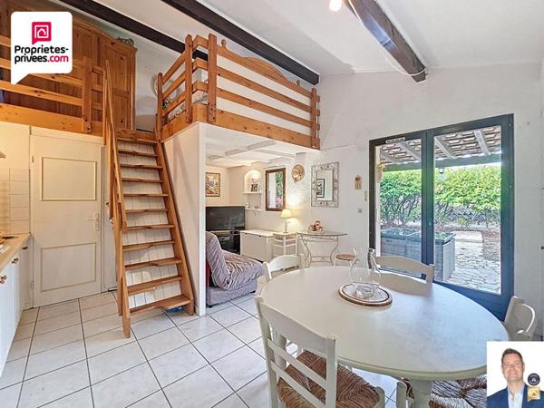 Maison jumelée 2 pièces 30 m2 avec jardin, terrasse couverte et place de parking dans résidence