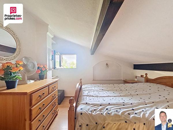 Maison jumelée 2 pièces 30 m2 avec jardin, terrasse couverte et place de parking dans résidence