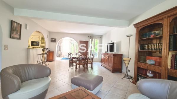 Maison Familiale - 7 pièces - Chambre au rdc - 185 m² - Grande Terrasse de plain-pied - sous-sol total