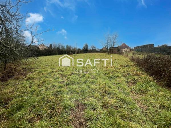 Grand terrain constructible de 2012m², situé à SAINT-DENIS-D'ORQUES