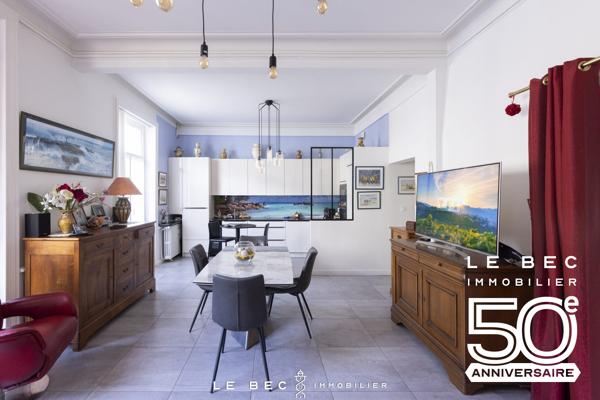Véritable coup de coeur pour cet appartement au centre ville