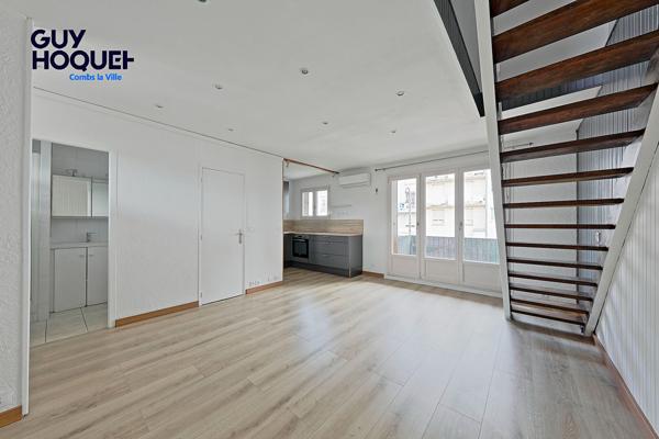 DUPLEX de 50 m², 2 BALCONS, CLIMATISATION, PARKING, CAVE