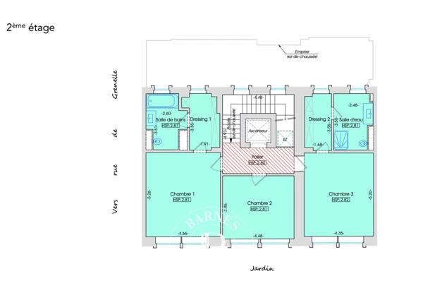 Paris 7ème, Appartement 4 Chambres -  418 m² à vendre