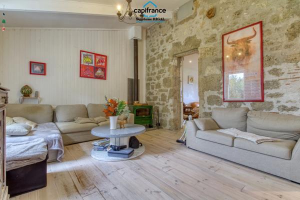 Propriete à vendre 12 pièces FOULAYRONNES (47) Maison de 315 m2 + gîte sur terrain clos de 8,7ha.