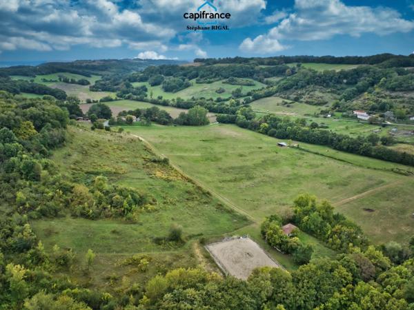 Propriete à vendre 12 pièces FOULAYRONNES (47) Maison de 315 m2 + gîte sur terrain clos de 8,7ha.