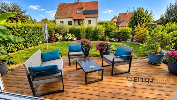 Superbe DUPLEX avec terrasse, jardin, garage