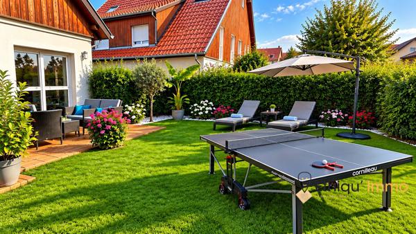 Superbe DUPLEX avec terrasse, jardin, garage