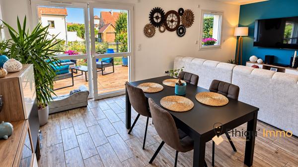 Superbe DUPLEX avec terrasse, jardin, garage