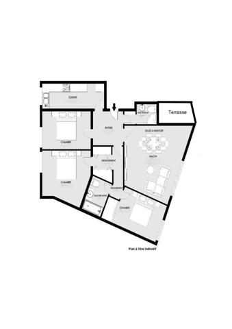 Appartement 4 pièces - 79 m² Exclusivité efficity