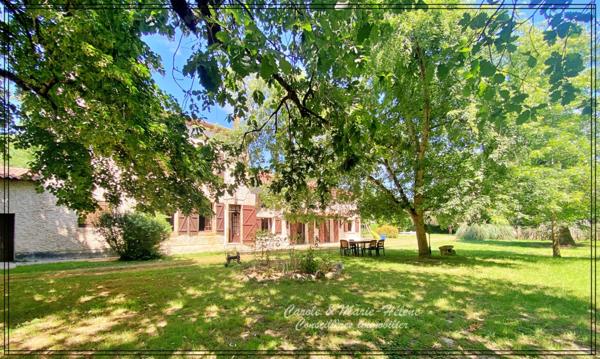 Maison 250 m² – 8 chambres – Piscine – Hangar 100 m² – Terrain 4 263 m² – Estillac