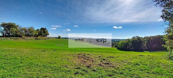 Terrain constructible 1279 m² avec vue dégagée – Molières (82)