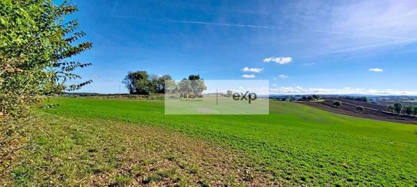 Terrain constructible 1279 m² avec vue dégagée – Molières (82)