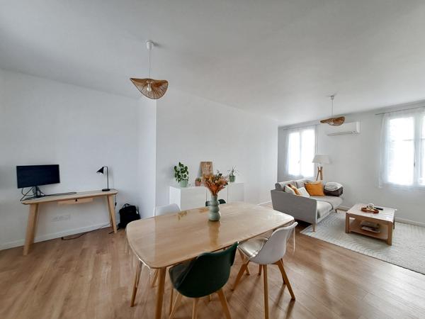 À louer  Maison de ville T3 neuf avec garage et terrasse