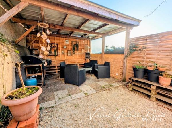 Maison 5P-3chambres-bureau-garage- Terrain 217m²