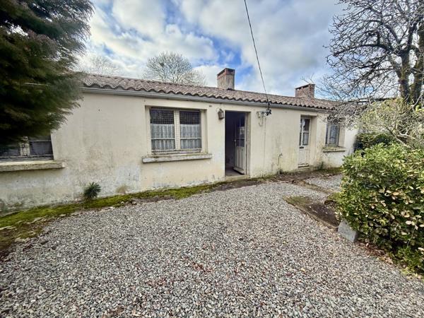 Saint-Vincent-sur-Graon (85540) MAISON À RÉNOVER DE 69M2 SUR 1574M2 DE TERRAIN