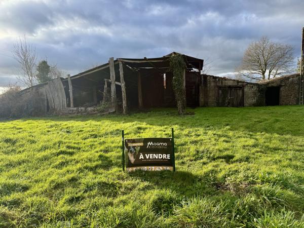 Saint-Vincent-sur-Graon (85540) MAISON À RÉNOVER DE 69M2 SUR 1574M2 DE TERRAIN