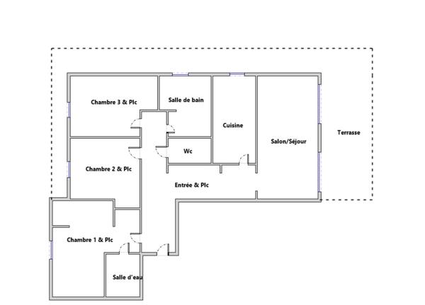 Appartement à vendre 4 pièces 85 m² Mandelieu-la-Napoule