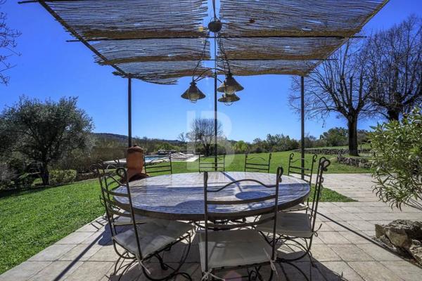 Co- exclusivité - Magnifique Bastide avec piscine à vendre à Mouans Sartoux
