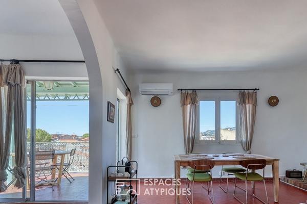 Appartement centre ville et terrasse vue panoramique