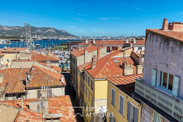 Appartement centre ville et terrasse vue panoramique
