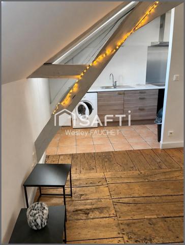 Hyper centre de Châteauroux – Appartement de charme 3 pièces avec parking couvert