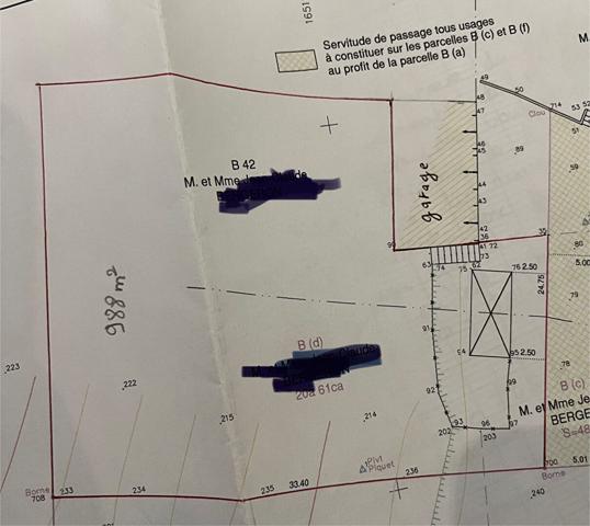 Terrain 950 m2