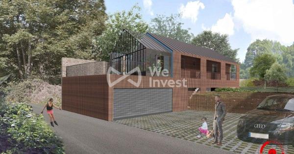 Nouveau, à 5min de Magny, beau terrain à bâtir de 440m² avec projet accordé d'une maison de 152m²