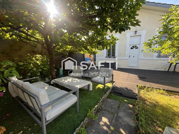 Talence proche du tram dans une rue calme  - 2 maisons sur une parcelle de 550m²