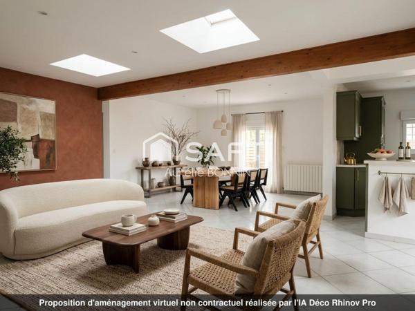 Talence proche du tram dans une rue calme  - 2 maisons sur une parcelle de 550m²