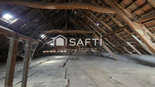 Immeuble – 200 m² habitables à fort potentiel
