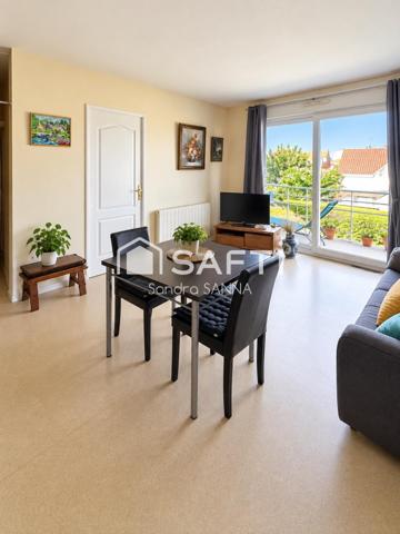 Appartement 38 m2 proche de la mer avec balcon
